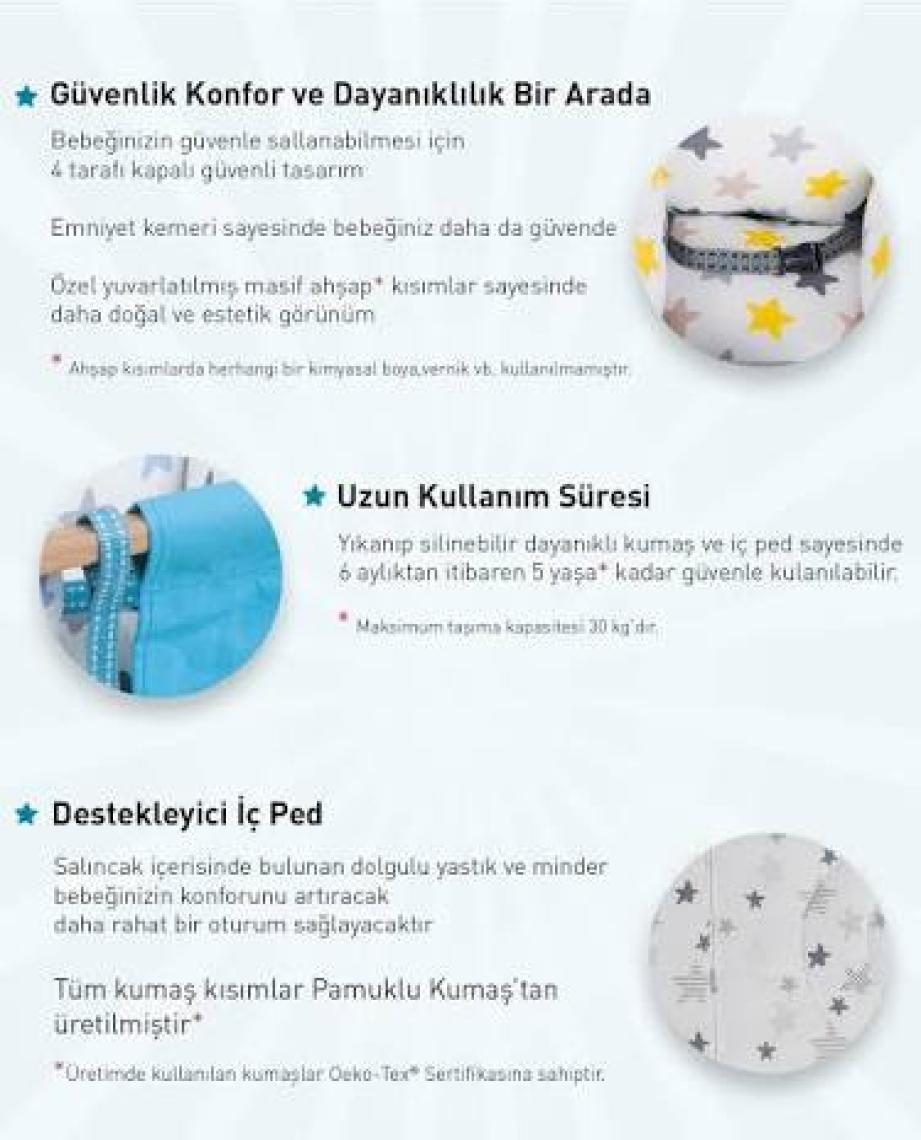 Holmen Şelale Salıncak Tavana Asılabilen Sallanır Salıncak Pembe