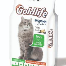 Goldlife Ekonomik Paket Vanilyalı İnce Taneli 20 lt Bentonit Kedi Kumu