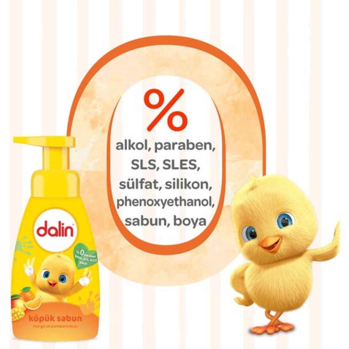 Dalin Mango ve Portakal Kokulu Köpük Sabun 200 ml