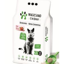 Magicsand Cat Litter İnce Taneli Çilek Kokulu 20 lt Kedi Kumu