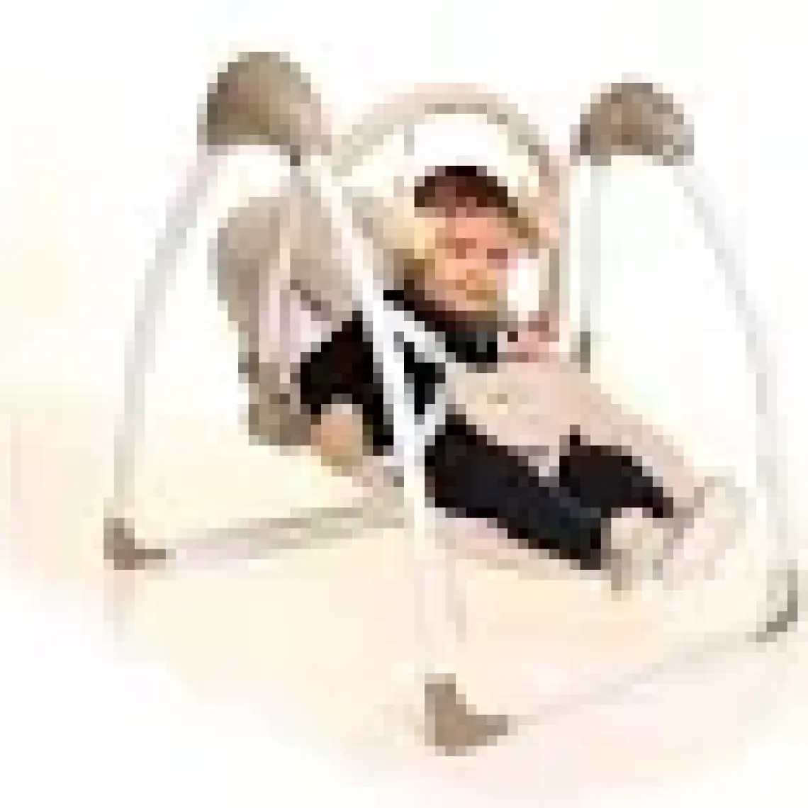 Baby Plus Comfort Otomatik Bebek Salıncağı - Nefes Alabilir Kumaş, Müzik Kutusu ve Peluş Oyuncak ile, 9 kg Kapasite