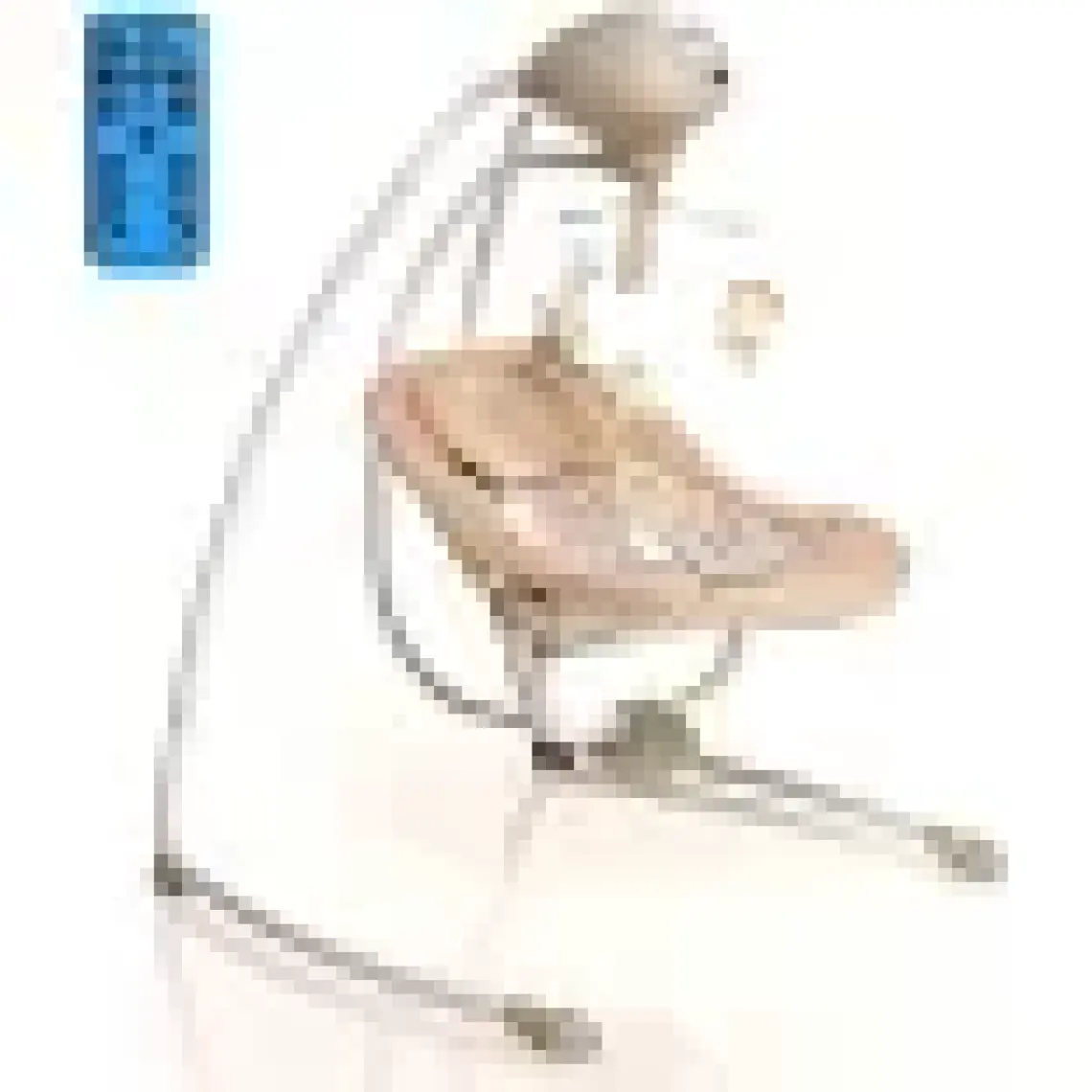 Baby Plus Comfort Otomatik Bebek Salıncağı - Nefes Alabilir Kumaş, Müzik Kutusu ve Peluş Oyuncak ile, 9 kg Kapasite