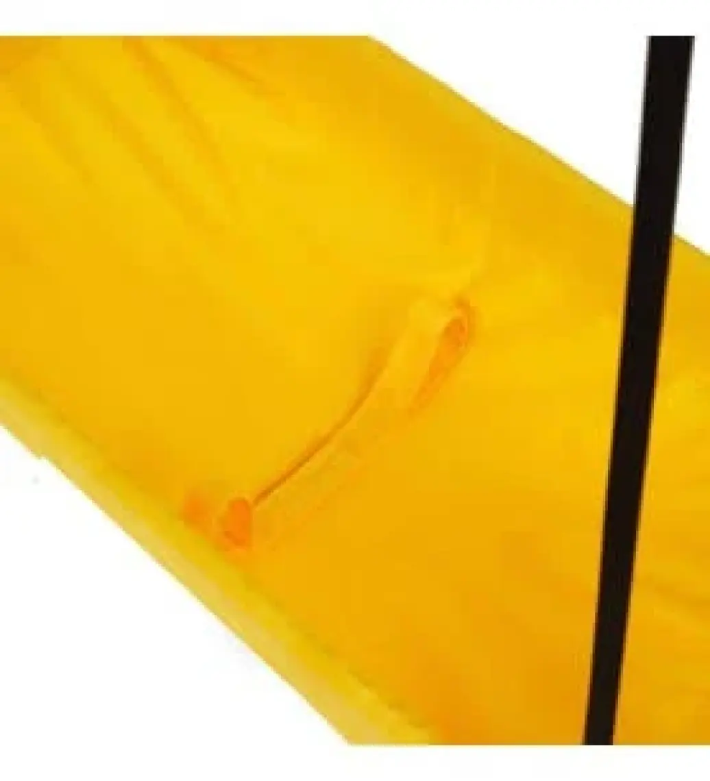 Svava Ahşap Yaylı Zıp Zıp Bebek Hamak Beşik (Sarı)