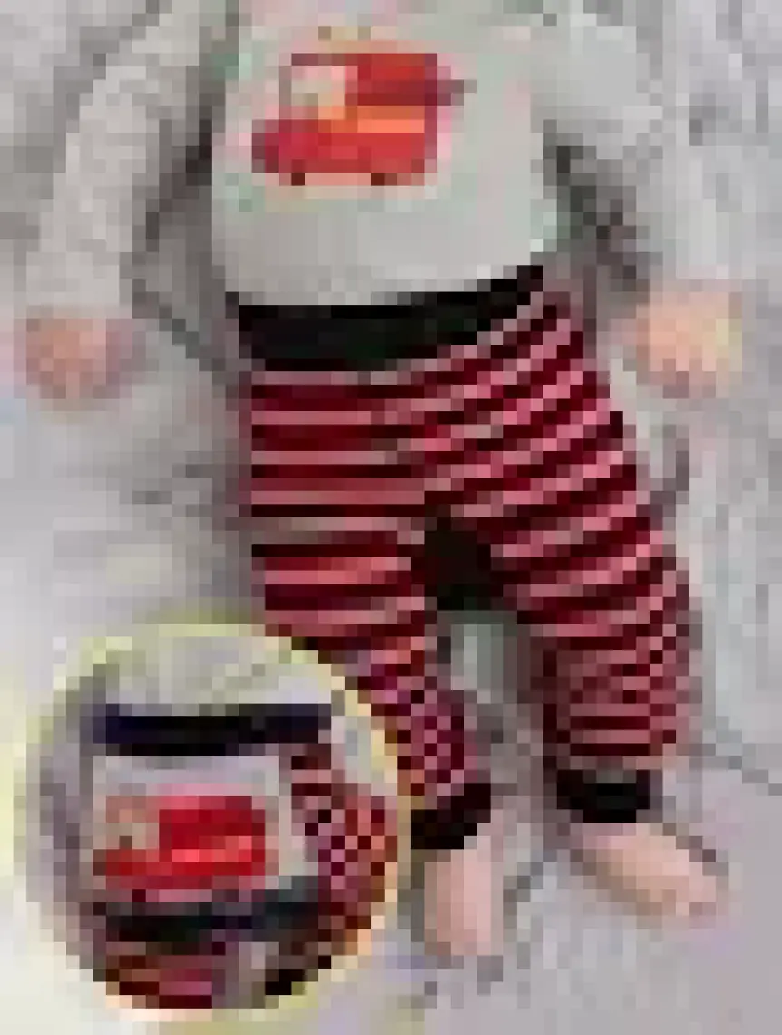 Denokids Itfaiye Erkek Bebek Tayt-Pantolon