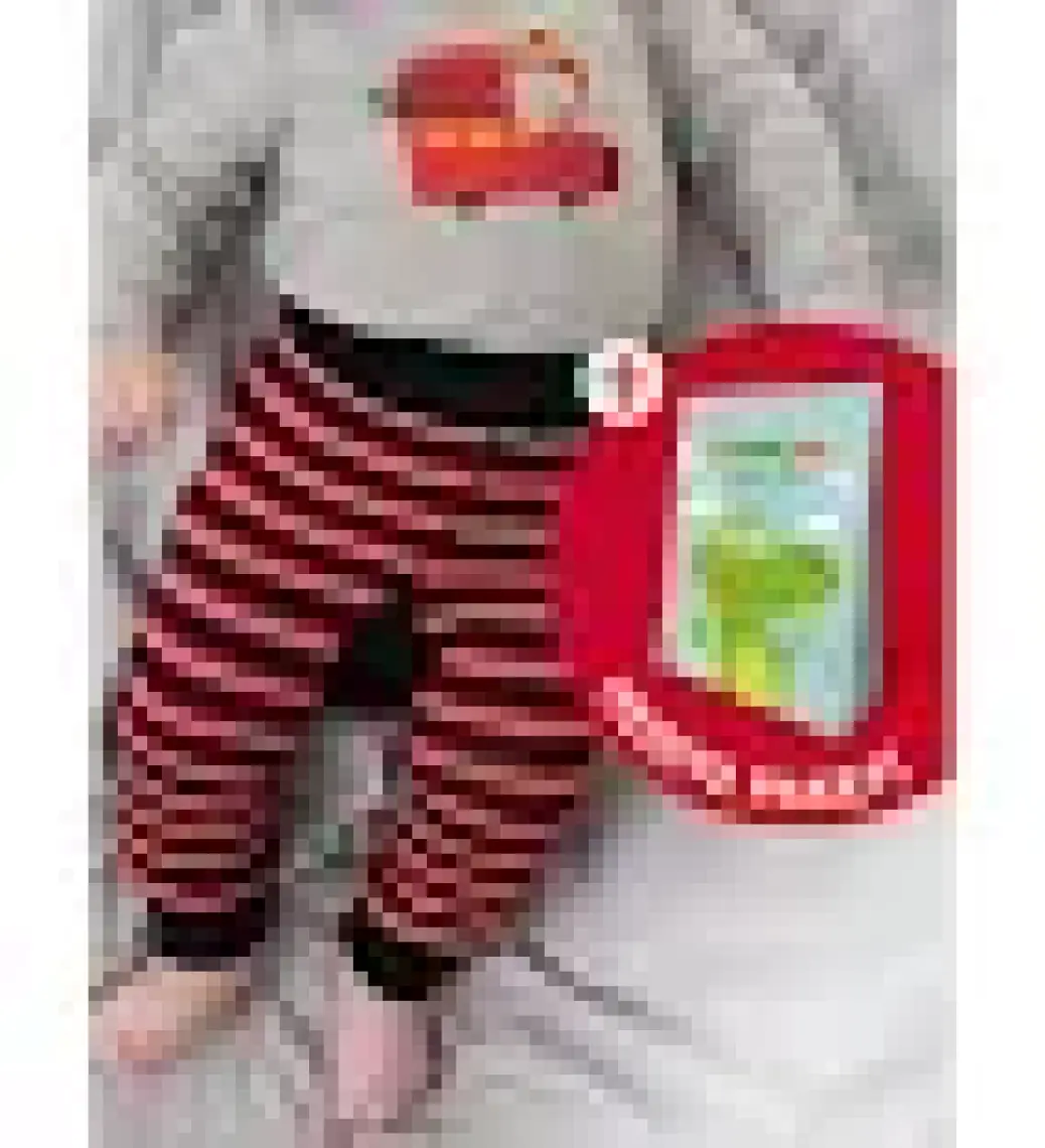 Denokids Itfaiye Erkek Bebek Tayt-Pantolon