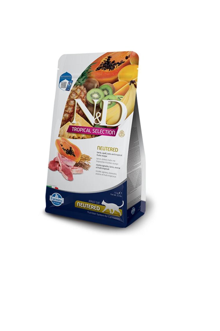 Tropical Selection Kuzulu Yetişkin Kısır Kedi Maması 10 Kg
