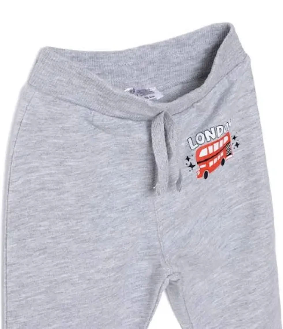 HelloBaby HelloBaby Basic Az Şardonlu Eşofman Alt Erkek Bebek