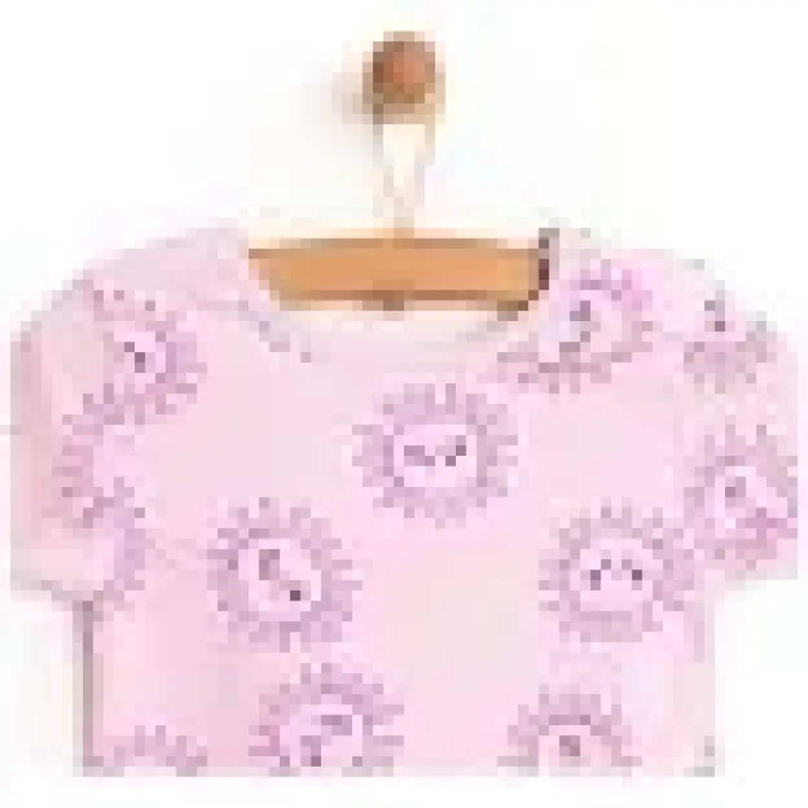 HelloBaby Yenidoğan Tshirt-Patiksiz Alt 2li Takım Kız Bebek
