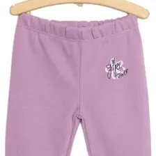 HelloBaby Basic Üç Iplik Baskılı Eşofman Alt Kız Bebek