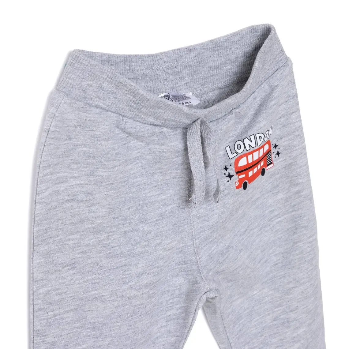 HelloBaby HelloBaby Basic Az Şardonlu Eşofman Alt Erkek Bebek