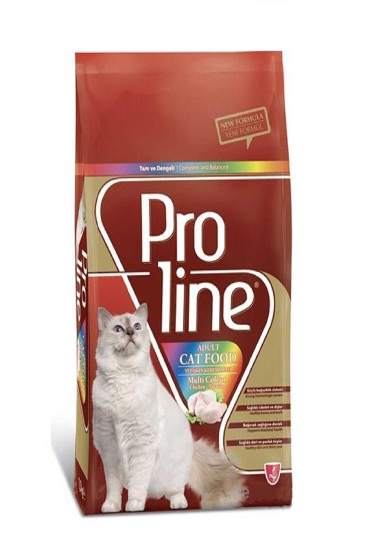 Proline Multi Color Tavuk Etli 1.5 kg Yetişkin Kedi Maması