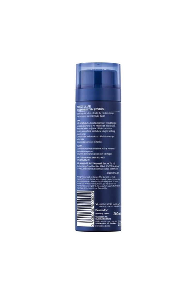 Men Protect&Care Tıraş Jeli 200 ml Kuru Ciltler İçin Pürüzsüz Tıraş