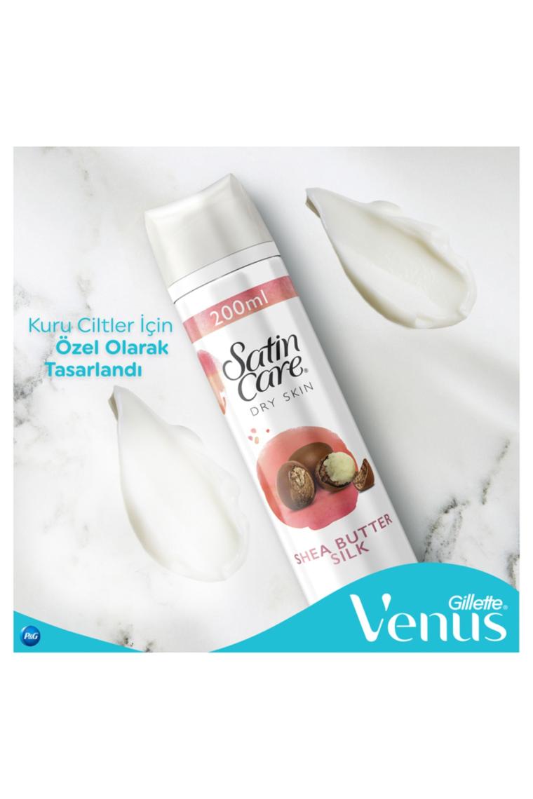 Satin Care Tıraş Jeli Kuru Ciltler 200 ml