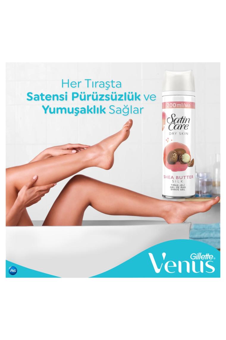 Satin Care Tıraş Jeli Kuru Ciltler 200 ml