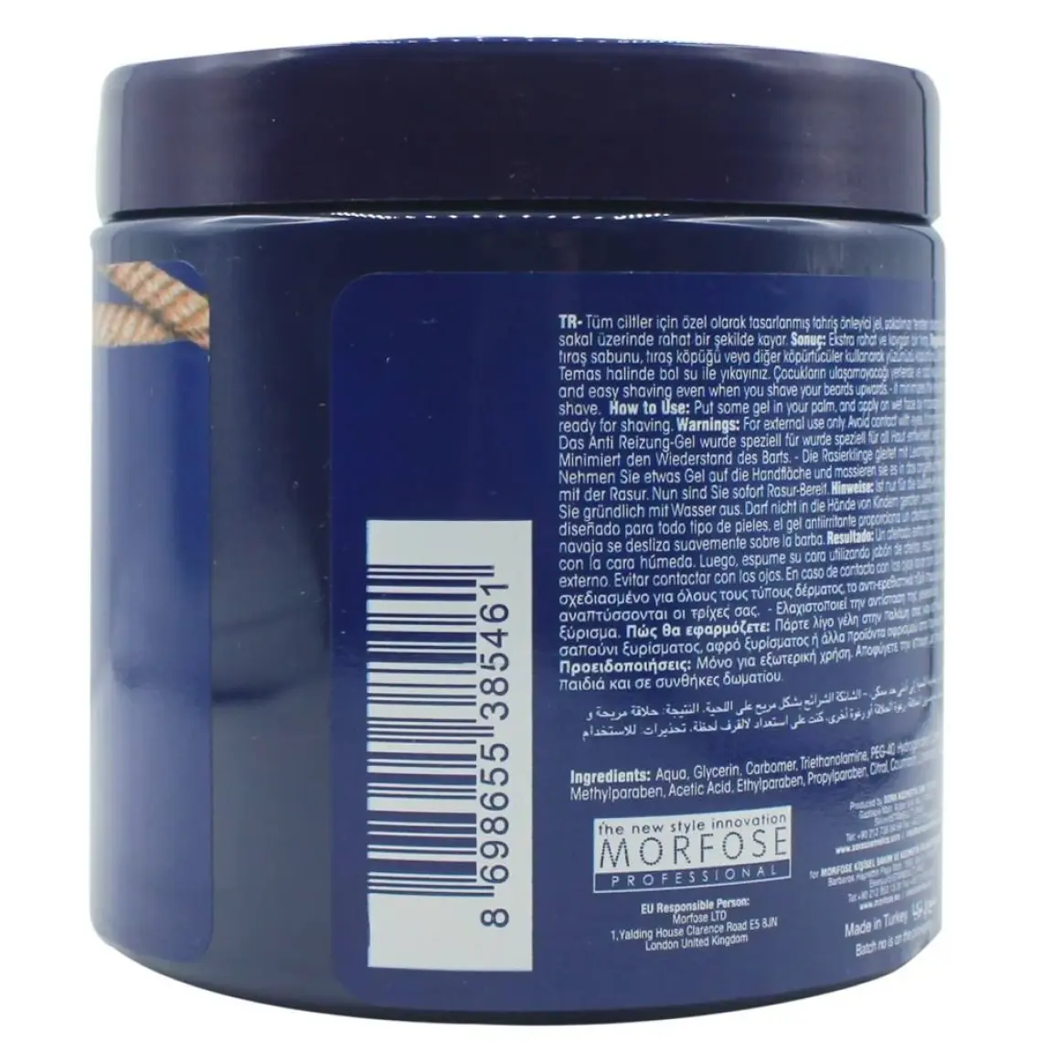 Blueness Spice Marine Tıraş Jeli 500 Ml