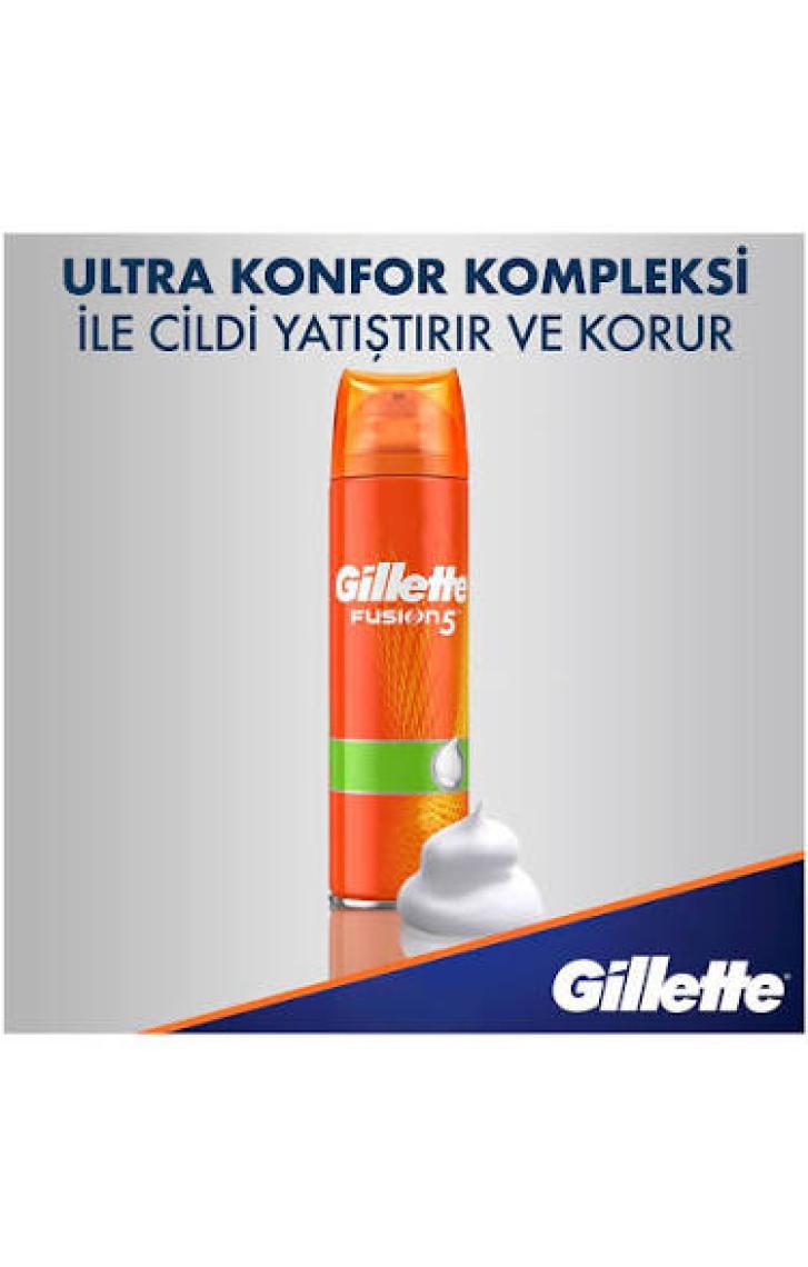 Gillette Fusion Köpük Ultra Sensitive  250 ML