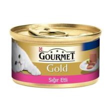 Gourmet Gold Kıyılmış Sığır Etli 85 gr Yetişkin Kedi Konservesi