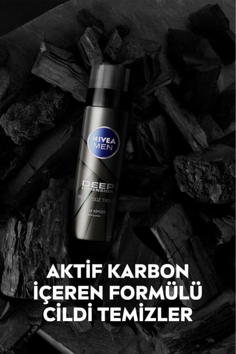 Men Deep Dimension Tıraş Jeli 200ml, Kusursuz Tıraş