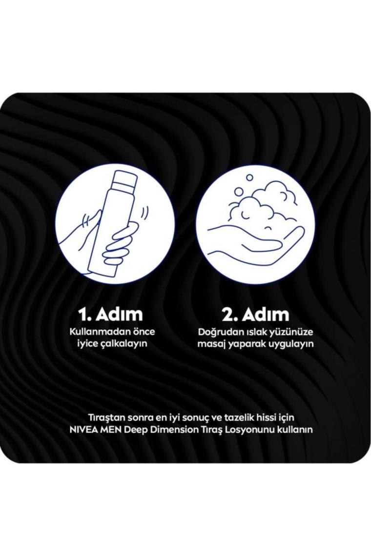 Men Deep Dimension Tıraş Jeli 200ml, Kusursuz Tıraş