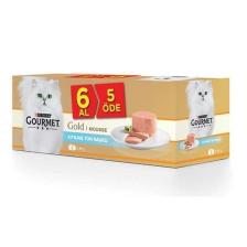 Gourmet Gold Kıyılmış Ton Balıklı 85 gr 6'lı Yetişkin Kedi Konservesi