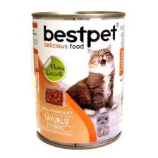 Bestpet Tavuk Etli 400 gr Yetişkin Konserve Kedi Maması
