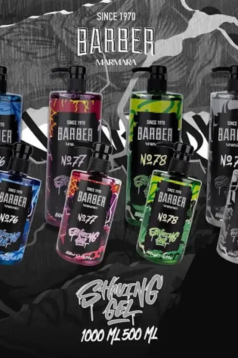 Barber Marmara No.77 Pompalı Tıraş Jeli 1 lt