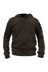 Genıus Store Erkek Polar  Outdoor Kapşonlu Kombat Tactical Cepli Polar