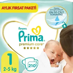 Prima Premium Care 1 Beden Aylık Fırsat Paket 210’lu
